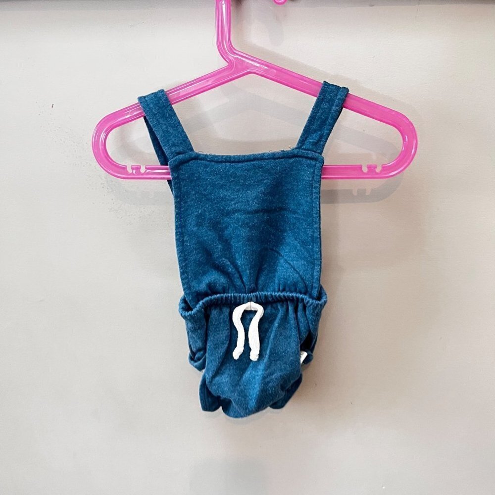 Lulu + Roo Blue Sleeveless Romper - Size 12-18 months‎